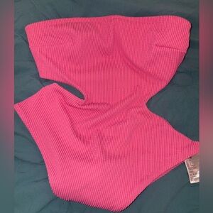 H&M pink bikini one piece